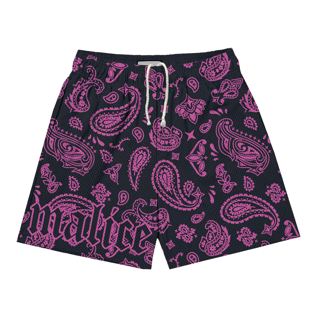 Pink/Black Shorts